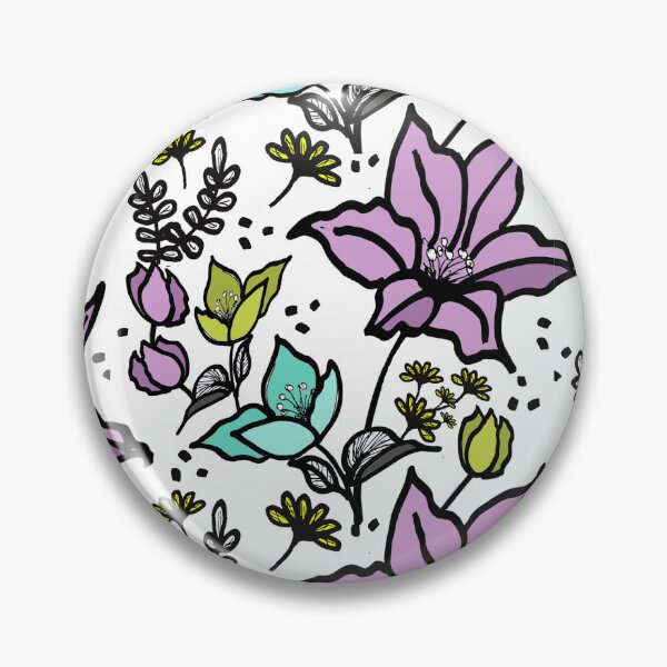Item preview, Flowers, floral pattern, digital art designed and sold by Manitoquerido.