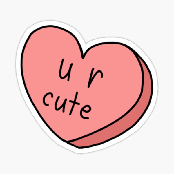 I Hate Everyone Heart Sticker