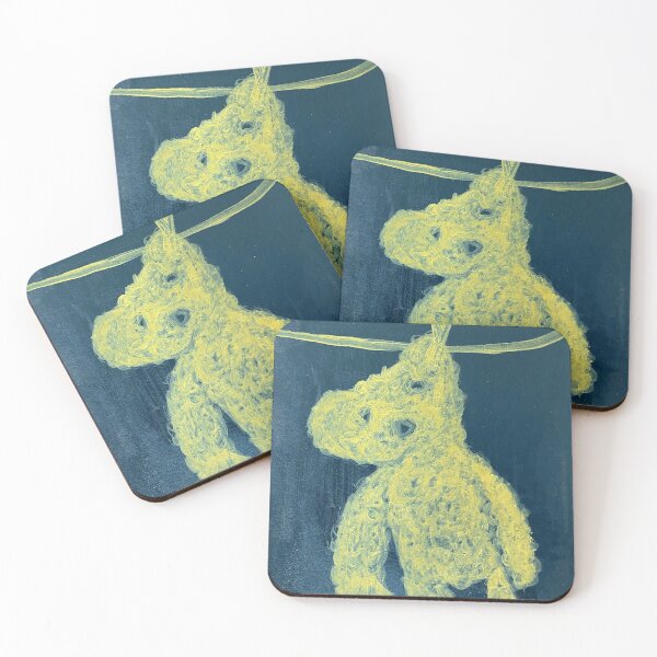 Item preview, Line Hung Teddy Bear Artwork  designed and sold by vallisrowe.