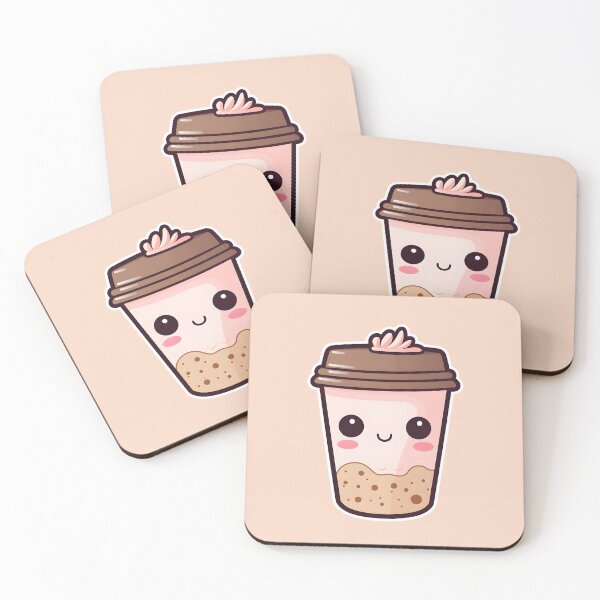 Item preview, Coffee Cuddles: Kawaii "Coffee Cup"  designed and sold by HIKARI Creations.