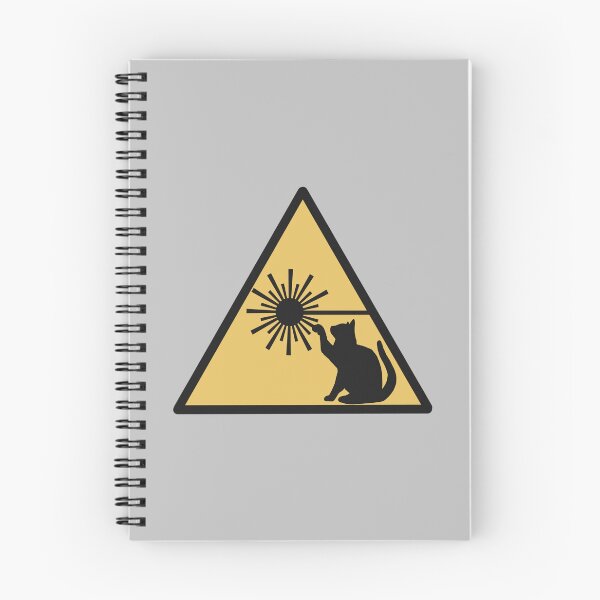Item preview, Laser Cat Warning Sign designed and sold by Science Lab Designs.