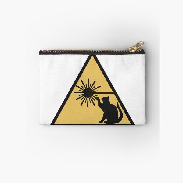 Item preview, Laser Cat Warning Sign designed and sold by Science Lab Designs.