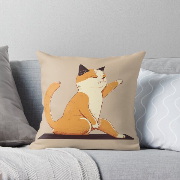 Item preview, Cat doing Yoga designed and sold by Amir Faysal.