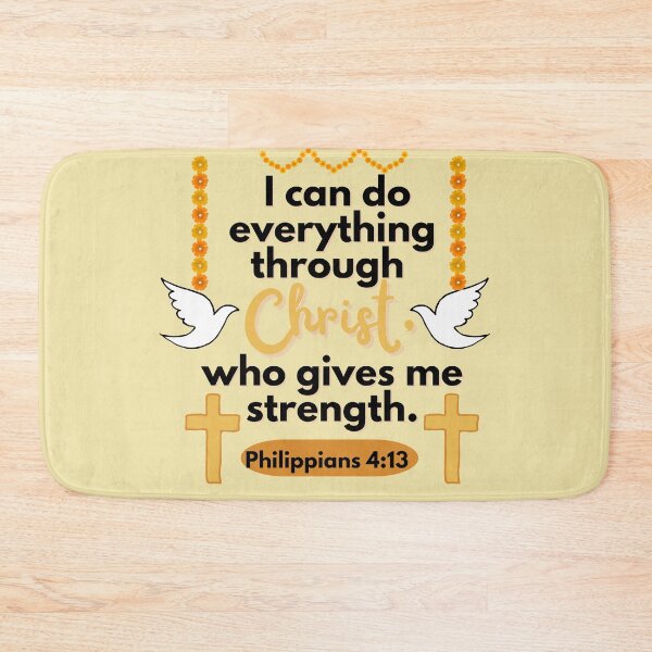 Item preview, I can do everything through Christ, who gives me strength. Philippians 4:13 | I can do everything  designed and sold by General-Corner.