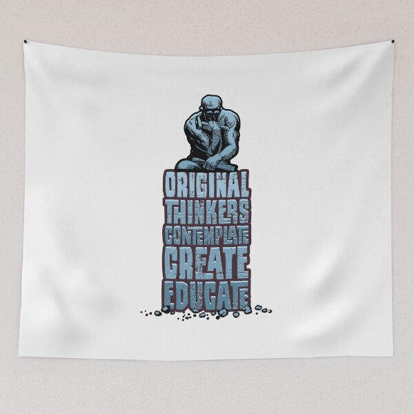 Item preview, Original Thinkers Contemplate Create Educate - Inspirational  designed and sold by Vector-Artist.