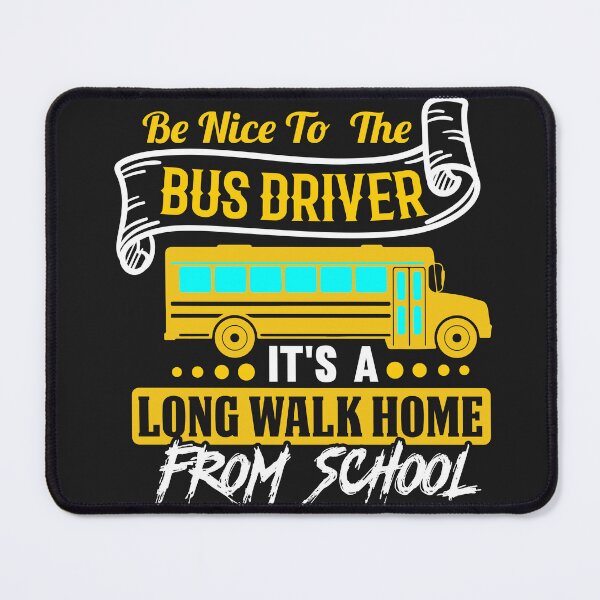 Item preview, Kindness on Board: Be Nice to the Bus Driver T-Shirt designed and sold by Rebekkahsdesign.