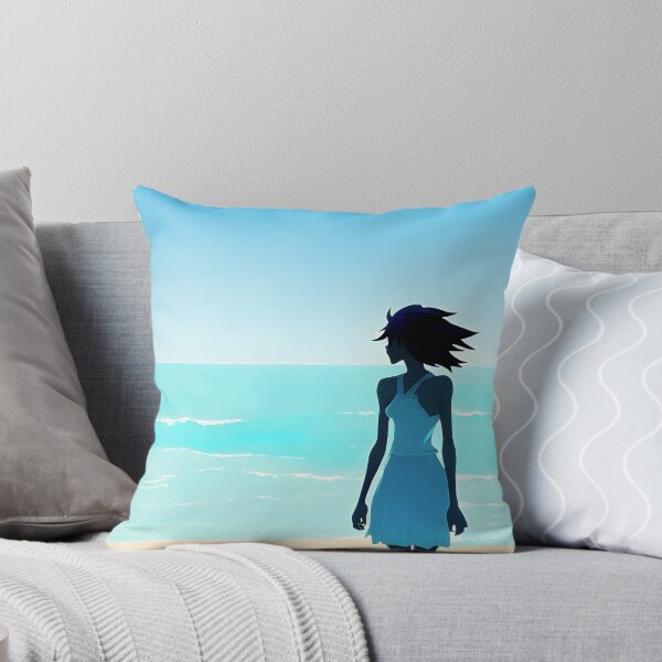 Item preview, Coastal Minimalist Style Beach Chic Calming Ocean Blues - AI Art 2 of 8 designed and sold by Beachy.