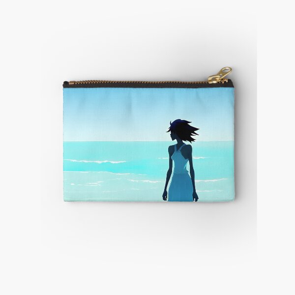 Item preview, Coastal Minimalist Style Beach Chic Calming Ocean Blues - AI Art 2 of 8 designed and sold by Beachy.