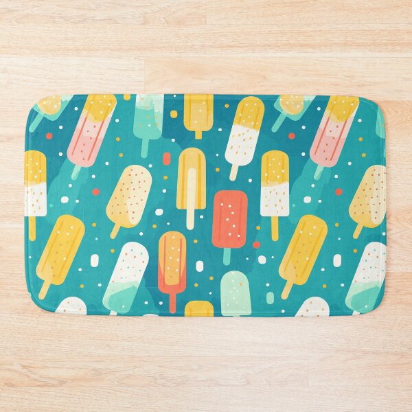 Item preview, Colorful popsicles pattern designed and sold by enipra.