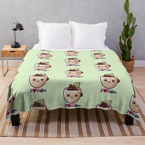 Item preview, Coffee Cuddles: Kawaii "I Love Coffee" designed and sold by HIKARI Creations.