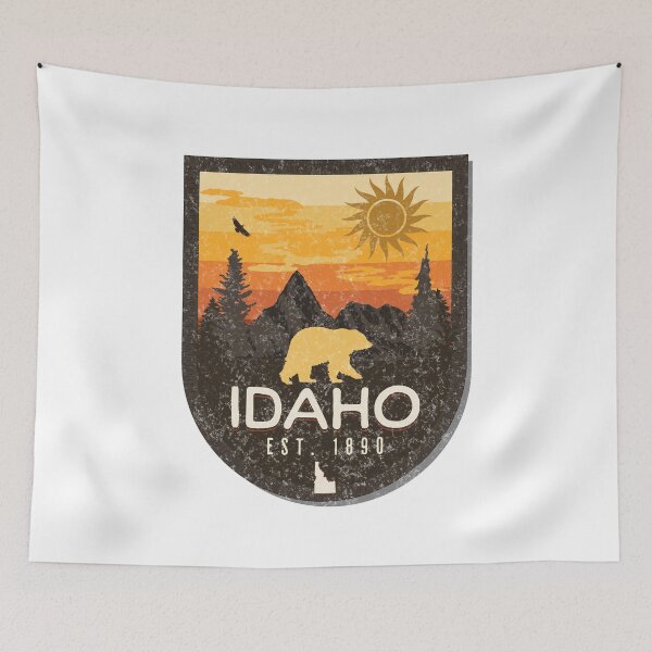 Item preview, Idaho Badge Vintage Style designed and sold by Rich Summers Art.