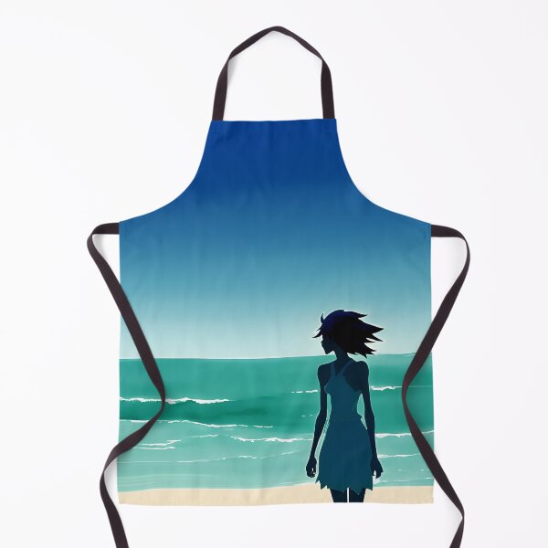 Item preview, Coastal Minimalist Style Beach Chic Calming Ocean Blues - AI Art 3 of 8 designed and sold by Beachy.