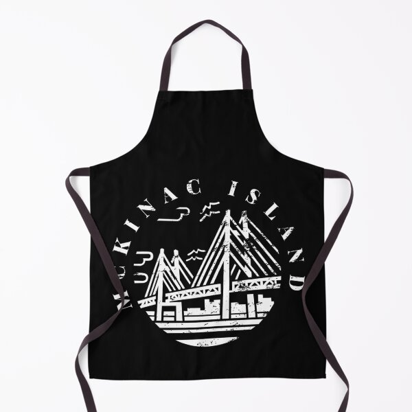 Item preview, Mackinac Island Michigan bridge men women Retro Vintage designed and sold by Jeangel97.