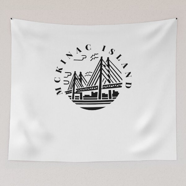 Item preview, Mackinac Island Michigan bridge men women designed and sold by Jeangel97.