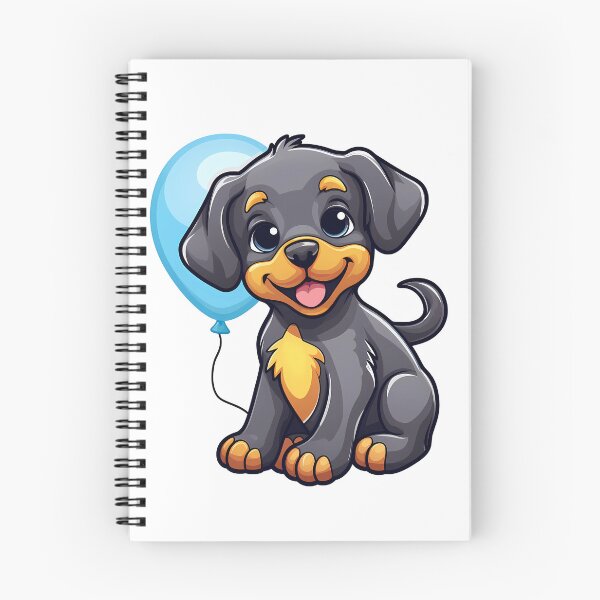 Item preview, Cute Puppy Farmdog with a balloon designed and sold by ladysticky.