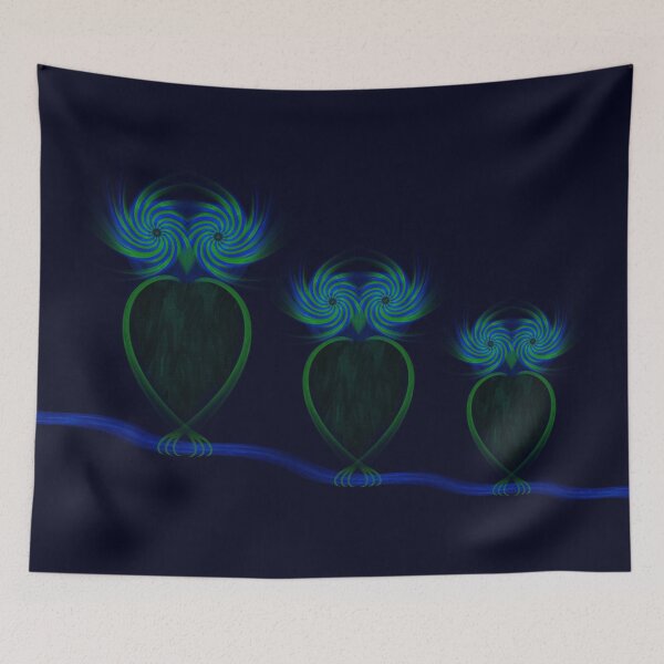 Item preview, cosmic owls designed and sold by Reflection of You.