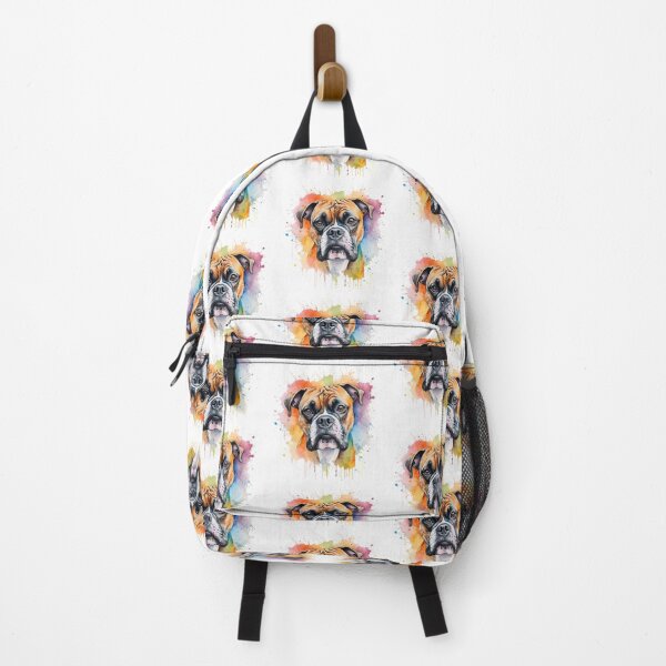 Item preview, Boxer Dog Bright Watercolor Painting designed and sold by Bug & Brush.