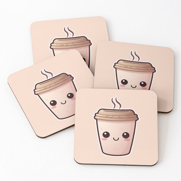 Item preview, Coffee Cuddles: Kawaii "Hot Coffee" designed and sold by HIKARI Creations.