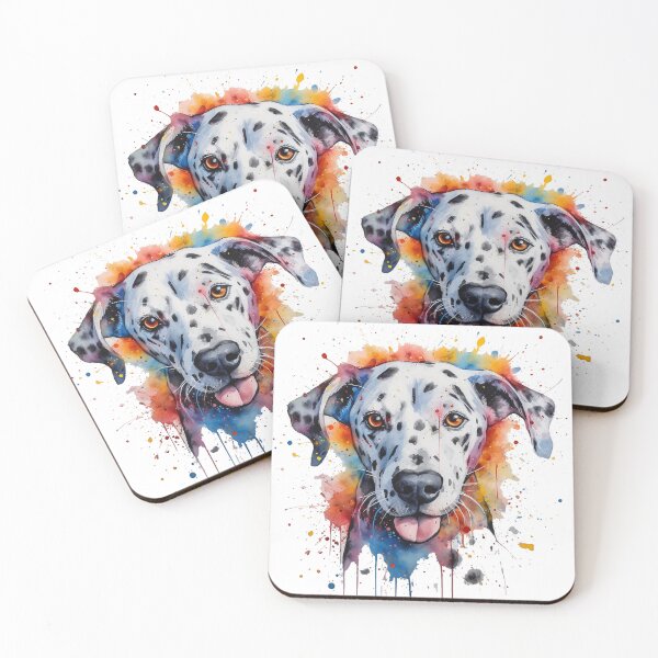 Item preview, Dalmatian Bright Watercolor Painting designed and sold by Bug & Brush.