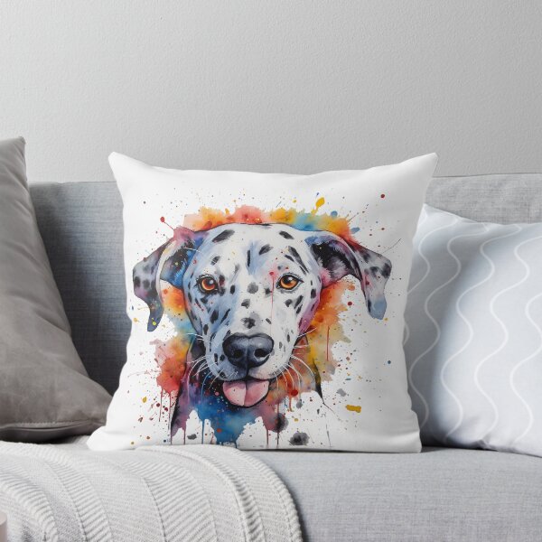 Item preview, Dalmatian Bright Watercolor Painting designed and sold by Bug & Brush.