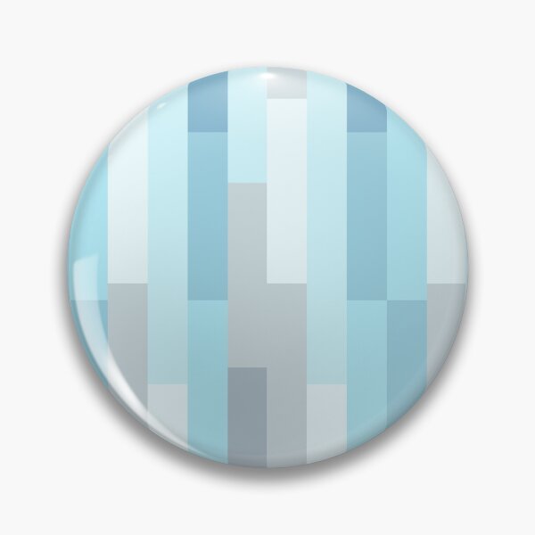 Aperçu de l'œuvre Ocean Summer Breeze  // Vintage Blue Retro Shapes Pattern Geometric 1980s 8bit Pixel Art créée et vendue par mixedpixels.