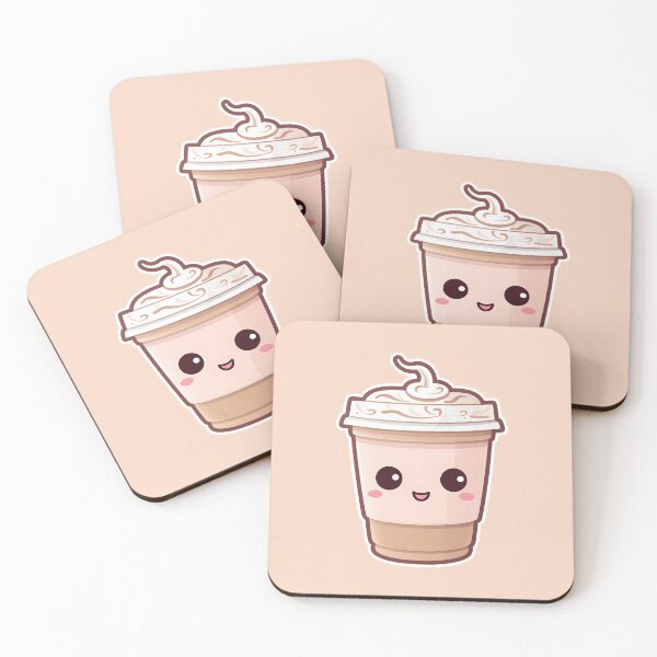 Item preview, Coffee Cuddles: Kawaii "Ice Coffee Frappe" designed and sold by HIKARI Creations.