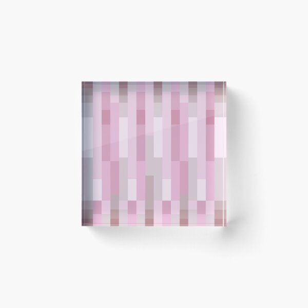 Item preview, We All Scream For Ice Cream // Vintage Fuchsia Barbenheimer Retro Shapes Pattern Geometric 1980s 8bit Pixel Art designed and sold by mixedpixels.