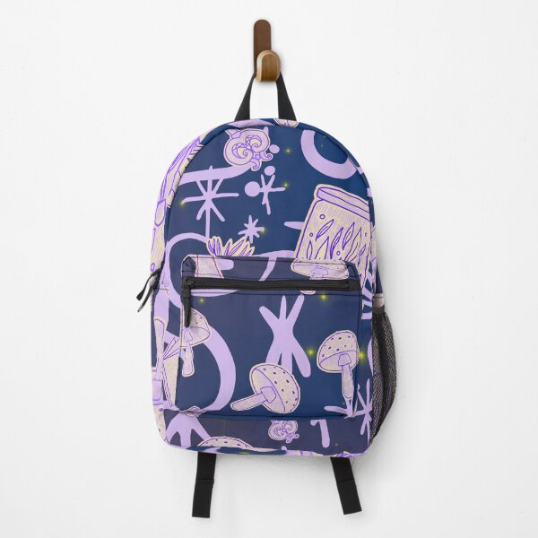 Item preview, Magical Forest, Psychedelic Mystic Print (Night Version) designed and sold by ODAcity.