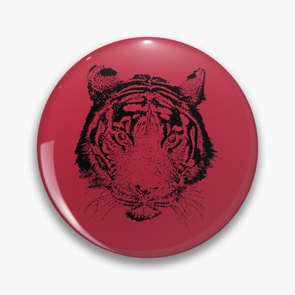 Item preview, Red Vector Tiger designed and sold by Charcoalart.