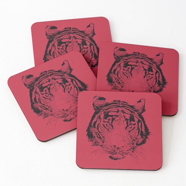 Item preview, Red Vector Tiger designed and sold by Charcoalart.
