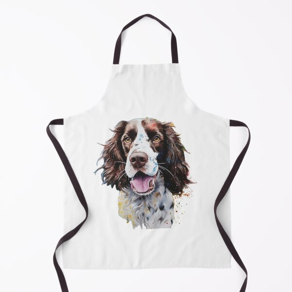 Item preview, English Springer Spaniel Bright Watercolor Painting designed and sold by Bug & Brush.