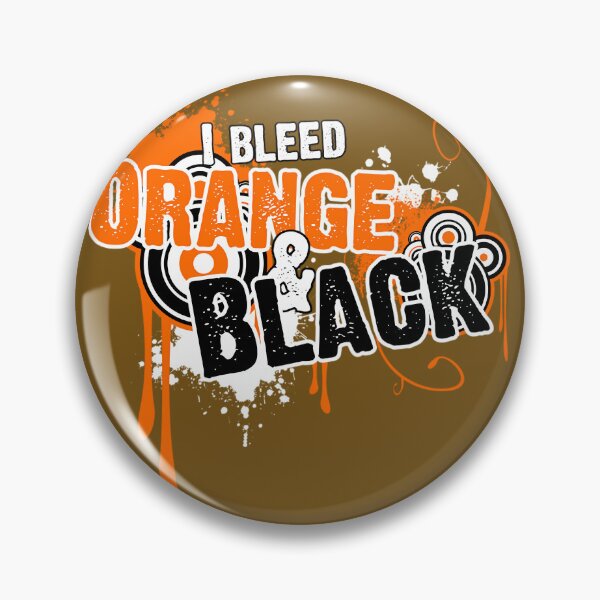 Item preview, I Bleed Orange and Black  	 designed and sold by ccdeiawkr14.