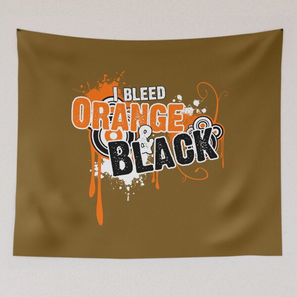 Item preview, I Bleed Orange and Black  	 designed and sold by ccdeiawkr14.