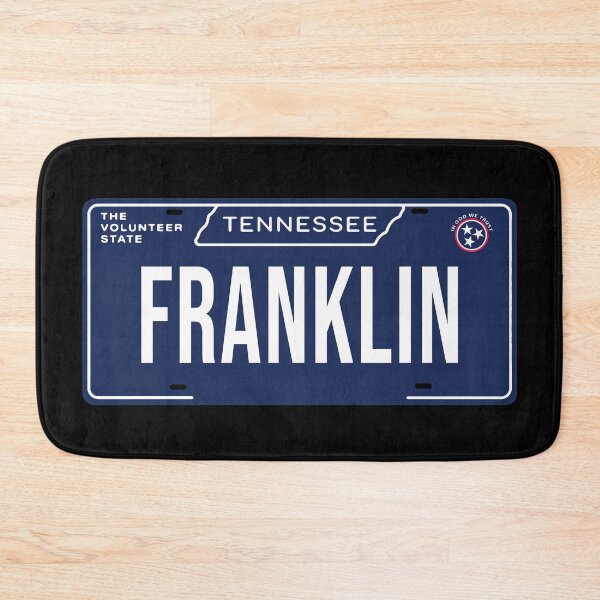 Item preview, Franklin Tennessee License Plate designed and sold by BahayProduction.