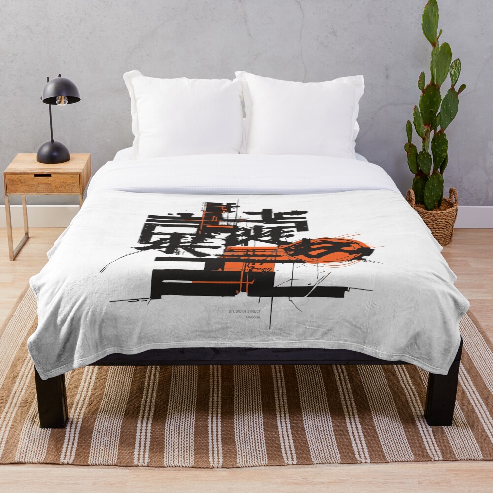 Item preview, Throw Blanket designed and sold by StudioDestruct.