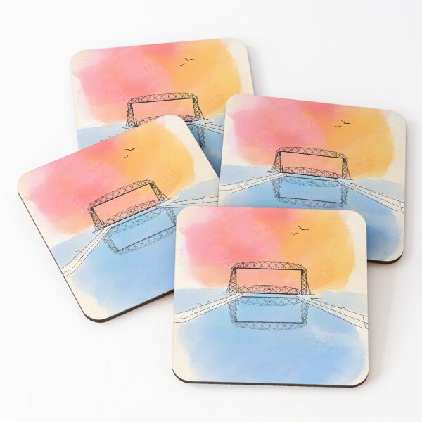 Item preview, Duluth Aerial Lift Bridge, watercolor designed and sold by Laceyjae Digital Art.