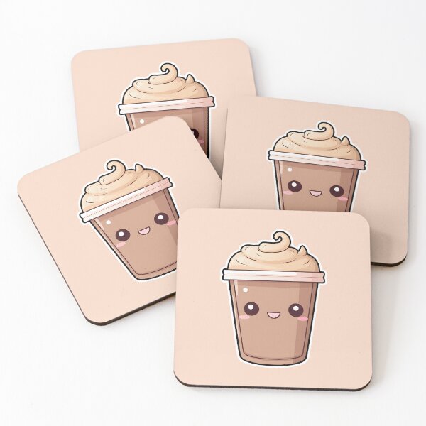 Item preview, Coffee Cuddles: Kawaii "Mocha Frappe" designed and sold by HIKARI Creations.