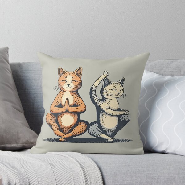 Item preview, Cats doing Yoga designed and sold by Amir Faysal.