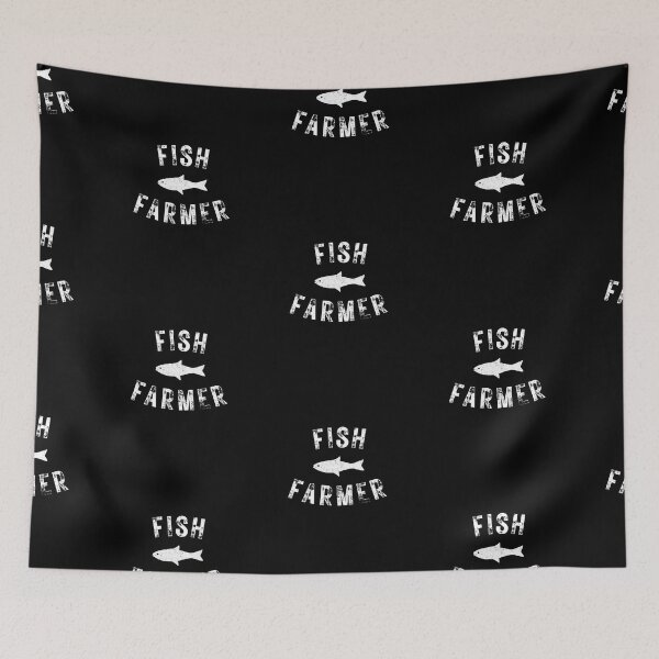 Item preview, Fish Farmer Rustic designed and sold by MojaveTradePost.