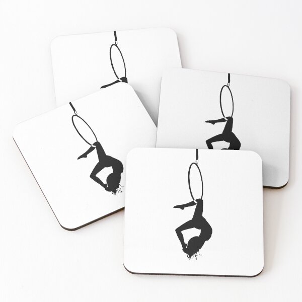 Item preview, Aerial Hoop/ Lyra Silhouette designed and sold by AbsurdiaLabs.