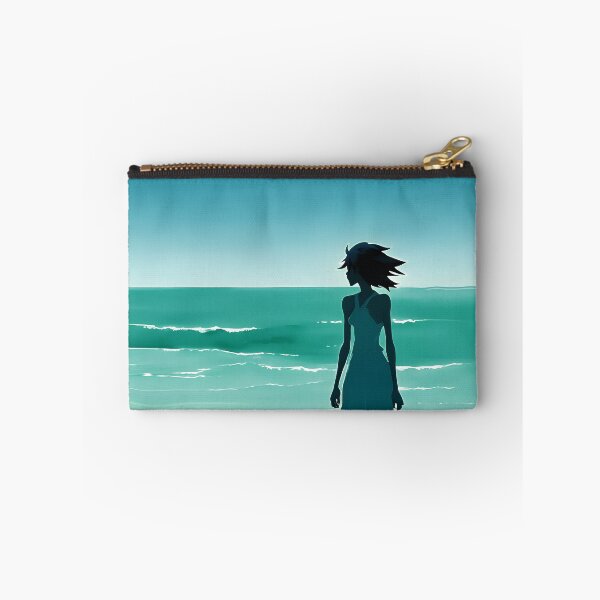 Item preview, Coastal Minimalist Style Beach Chic Calming Ocean Blues - AI Art 6 of 8 designed and sold by Beachy.