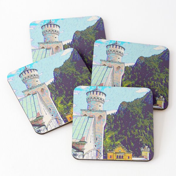Item preview, NEAR THE SLEEPING BEAUTY CASTLE designed and sold by ArtbyRolleen.