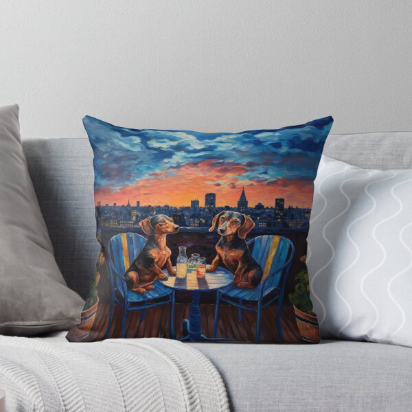 Item preview, Dachshund Dinner Date designed and sold by sophiesdesigns53.