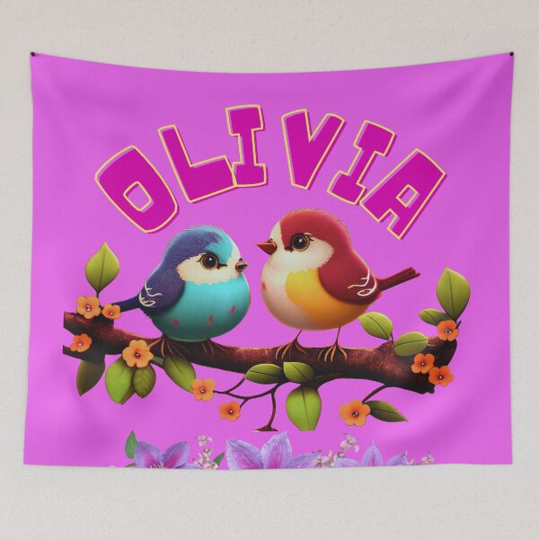 Item preview, Olivia children's name designed and sold by MountainAndSea.
