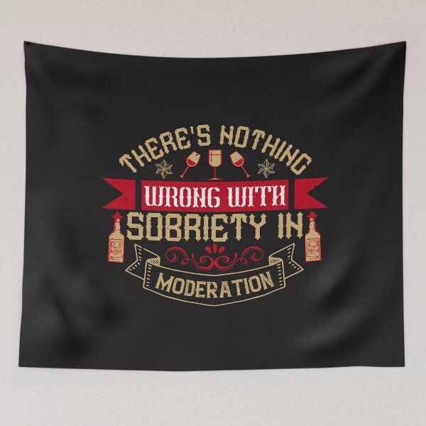 Item preview, Embracing Sobriety in Moderation: A T-Shirt of Empowerment designed and sold by Rebekkahsdesign.