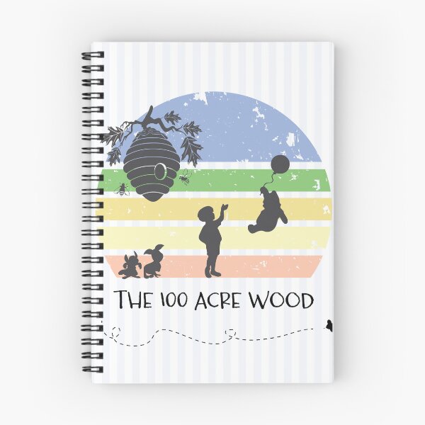 Item preview, The Hundred Acre Wood vintage sunset (brights) designed and sold by amandaestauffer.