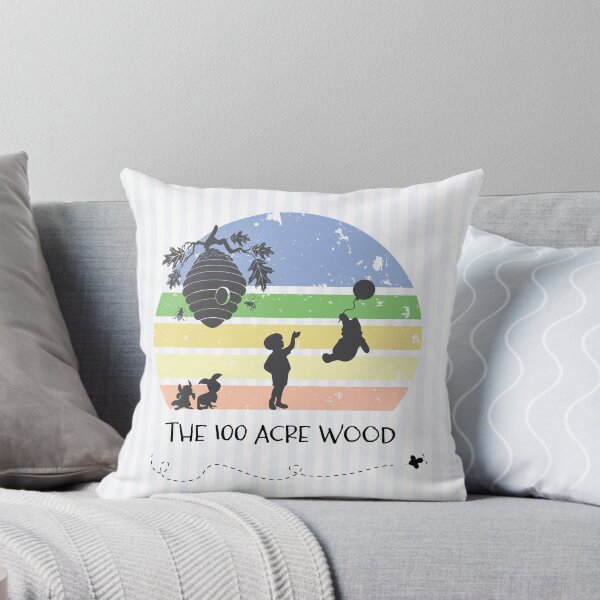Item preview, The Hundred Acre Wood vintage sunset (brights) designed and sold by amandaestauffer.