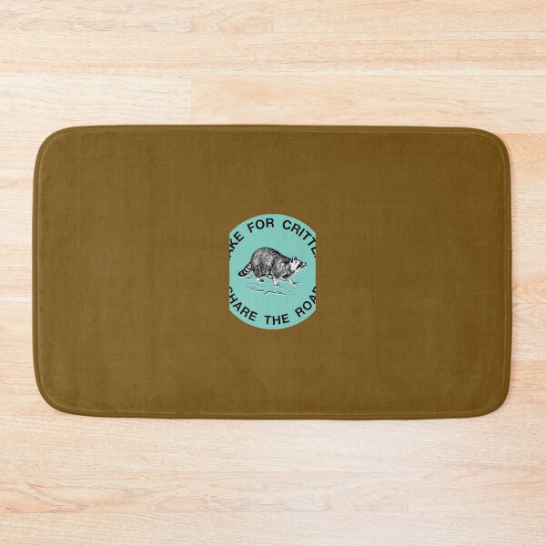 Item preview, I Brake For Critters 	 (Teal) Magnet 	 designed and sold by ccdeiawkr14.
