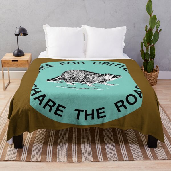Item preview, I Brake For Critters (Teal) Magnet designed and sold by ccdeiawkr14.