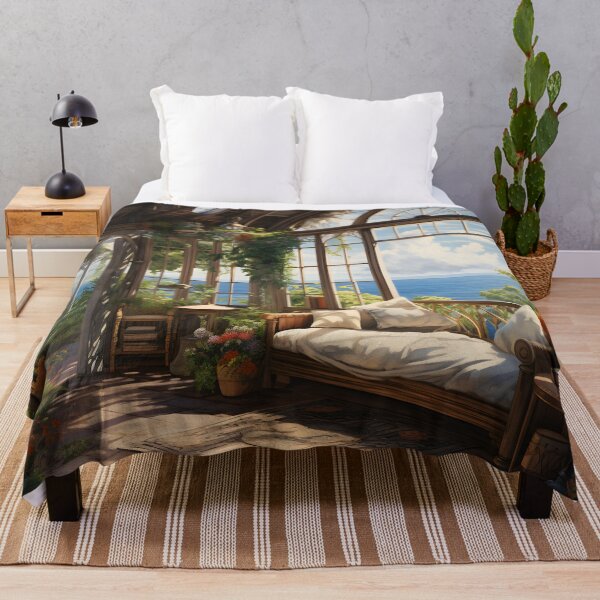 Item preview, Cozy Tropical Living Room 4 designed and sold by Maxouniverse.